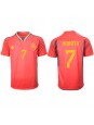 Spanien Alvaro Morata #7 Replika Hemmakläder VM 2022 Kortärmad